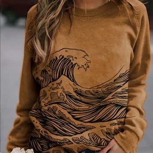 Sea Wave Sweatshirt